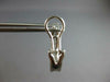 .71CT DIAMOND 14KT WHITE GOLD BAGUETTE CHANNEL UMBRELLA CLIP ON EARRINGS #27648