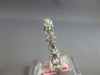 .24CT DIAMOND 14KT WHITE GOLD 3D 7 STONE FILIGREE MATTE & SHINY ANNIVERSARY RING