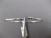 .26CT DIAMOND 14KT WHITE GOLD 2MM SEMI ETERNITY FLEXIBLE MAGNET BANGLE BRACELET