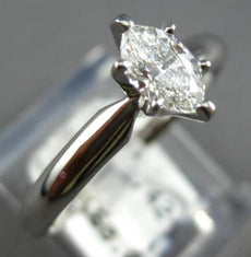 .42CT DIAMOND 14KT WHITE GOLD 3D MARQUISE SOLITAIRE SOLITAIRE ENGAGEMENT RING