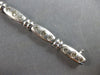 1.80CT DIAMOND 14KT WHITE GOLD PAST PRESENT FUTURE MATTE & SHINY TENNIS BRACELET