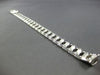 ESTATE WIDE 14KT WHITE GOLD 3D CLASSIC MATTE & SHINY CRISS CROSS FUN BRACELET