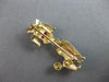 ESTATE .08CT AAA RUBY 14KT YELLOW GOLD HANDCRAFTED HAPPY DOG BROOCH PIN #27607