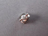 SMALL .25CT DIAMOND 14KT WHITE GOLD PRINCESS INVISIBLE SQUARE FUN STUD EARRINGS