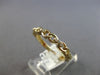 ESTATE .10CT DIAMOND 14KT YELLOW GOLD 3D 3MM CLASSIC LOVE KNOT FUN RING
