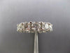 ESTATE LARGE 8.51CT DIAMOND PLATINUM 3D CLASSIC ROUND ETERNITY ANNIVERSARY RING
