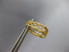 1.50CT DIAMOND 14KT YELLOW GOLD PRINCESS INVISIBLE HUGGIE HOOP HANGING EARRINGS