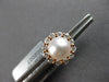 .47CT DIAMOND & AAA SOUTH SEA PEARL 18KT ROSE AND 14KT YELLOW GOLD STUD EARRINGS
