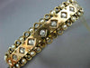 ANTIQUE WIDE .60CT DIAMOND & AAA SOUTH SEA PEARL 14KT ROSE GOLD BANGLE BRACELET