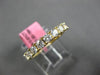 ESTATE .91CT DIAMOND 18K YELLOW GOLD ROUND LUCIDA SEMI ETERNITY ANNIVERSARY RING