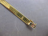 ESTATE 14KT YELLOW GOLD 3D CLASSIC 6MM OMEGA ITALIAN LOVE BRACELET