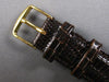 ESTATE LARGE JULES JURGENSEN 18K YELLOW GOLD BLACK ENAMEL AUTOMATIC WATCH #27782