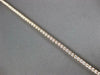 ESTATE 3.0CT DIAMOND 14KT ROSE GOLD 3D CLASSIC ROUND 4 PRONG TENNIS BRACELET