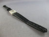 ANTIQUE ART DECO .78CT OLD MINE DIAMOND & AAA SAPPHIRE PLATINUM 3D WATCH #28151