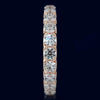 3.10CT DIAMOND 14KT ROSE GOLD 3D SHARED PRONG ETERNITY WEDDING ANNIVERSARY RING