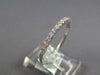 .33CT DIAMOND 18KT WHITE GOLD CLASSIC ROUND SEMI ETERNITY 1.5MM ANNIVERSARY RING