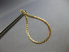ESTATE 1.25CT DIAMOND 14K YELLOW GOLD 3D TEAR DROP SIDEWAY HOOP HANGING EARRINGS