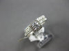 .40CT DIAMOND 14KT WHITE GOLD CLASSIC ROUND SQUARE ENGAGEMENT WEDDING RING SET