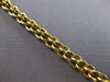 ESTATE LONG 18KT YELLOW GOLD 3D SOLID HAND CRAFTED ITALIAN BRACELET #28307