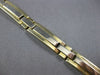 ESTATE WIDE & LONG 14KT YELLOW GOLD 3D HANDCRAFTED FIGARO DESIGN MENS BRACELET