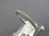 .26CT DIAMOND 14KT WHITE GOLD CLASSIC 2MM SEMI ETERNITY WEDDING ANNIVERSARY RING