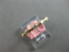 .24CT DIAMOND 14KT YELLOW GOLD 3D 6 STONE BAMBOO SEMI ETERNITY ANNIVERSARY RING