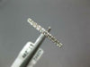 .35CT DIAMOND 14KT WHITE GOLD 3D 2MM COMFORT FIT SHARED PRONG ANNIVERSARY RING