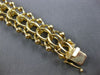 ANTIQUE LARGE AND LONG 14KT YELLOW GOLD 3D HANDCRAFTED CHARM BRACELET