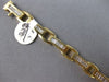 WIDE 3.0CT DIAMOND 14KT YELLOW GOLD BAGUETTE CHANNEL RECTANGULAR TENNIS BRACELET