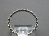 .34CT DIAMOND 14K WHITE GOLD ROUND BEZEL 3/4TH ETERNITY WEDDING ANNIVERSARY RING