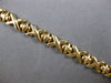 ESTATE LONG 14KT YELLOW GOLD 3D CLASSIC XO LOVE BRACELET