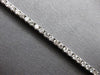 ESTATE WIDE 1.83CT DIAMOND 14KT WHITE GOLD 3D CLASSIC ROUND 2MM TENNIS BRACELET