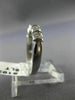 ESTATE 1.08CT DIAMOND PLATINUM CLASSIC 5 STONE CHANNEL ANNIVERSARY RING #19288