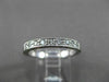 ANTIQUE .36CT DIAMOND PLATINUM FILIGREE MILGRAIN WEDDING ANNIVERSARY RING #23901