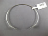 .32CT DIAMOND 14KT WHITE GOLD 3D DOUBLE SNOWFLAKE FLEXIBLE FUN BANGLE BRACELET