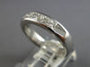 .75CT DIAMOND 14KT WHITE GOLD CLASSIC PRINCESS CHANNEL WEDDING ANNIVERSARY RING