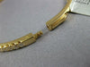 ESTATE 1.95CT DIAMOND 18KT YELLOW GOLD ROUND SEMI ETERNITY LOVE BANGLE BRACELET