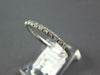 .35CT DIAMOND 14KT WHITE GOLD 3D 2MM COMFORT FIT SHARED PRONG ANNIVERSARY RING