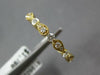 .29CT DIAMOND 18KT YELLOW GOLD ROUND & PEAR SHAPE SEMI ETERNITY ANNIVERSARY RING