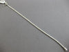 ESTATE 2.0CT DIAMOND 14KT WHITE GOLD 3D CLASSIC 2MM ROUND FUN TENNIS BRACELET