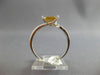 2.17CT DIAMOND & AAA CITRINE 14KT WHITE GOLD 3D CUSHION & ROUND FRIENDSHIP RING