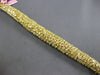 EXTRA LARGE GIA 47.4CT FANCY YELLOW DIAMOND 18K YELLOW GOLD CUFF TENNIS BRACELET