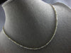 LONG 16.3CT CHOCOLATE FANCY DIAMOND 14KT WHITE GOLD 3D ETERNITY LOVE NECKLACE