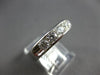 1.0CT DIAMOND 14KT WHITE GOLD 3D CHANNEL COMFORT FIT WEDDING ANNIVERSARY RING