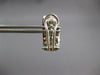 ESTATE LARGE 1.56CT DIAMOND 18KT WHITE GOLD MULTI ROW CLIP ON HANGING EARRINGS
