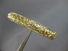ESTATE WIDE 14K YELLOW GOLD HANDCRAFTED FILIGREE FUN CUFF BANGLE BRACELET #27477