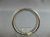 ESTATE .45CT DIAMOND 14K WHITE GOLD PRINCESS MATTE & SHINY COMFORT FIT MENS RING