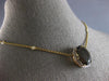 8.82CT DIAMOND & AAA SMOKY TOPAZ 14KT YELLOW GOLD 3D OVAL & ROUND LOVE NECKLACE