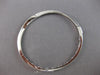 .71CT DIAMOND 18KT WHITE GOLD 3D MULTI ROW DOUBLE SWIRL FUN CUFF BANGLE BRACELET