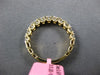 ESTATE .91CT DIAMOND 18K YELLOW GOLD ROUND LUCIDA SEMI ETERNITY ANNIVERSARY RING